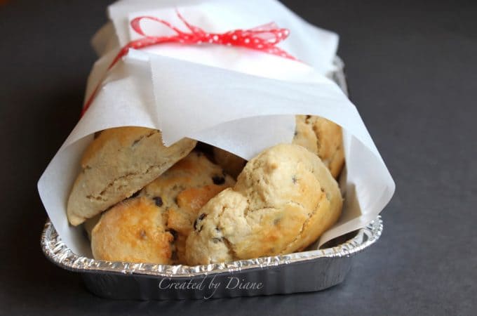 scones peanut butter chocolate chip