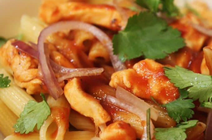 BBQ Chicken Pasta