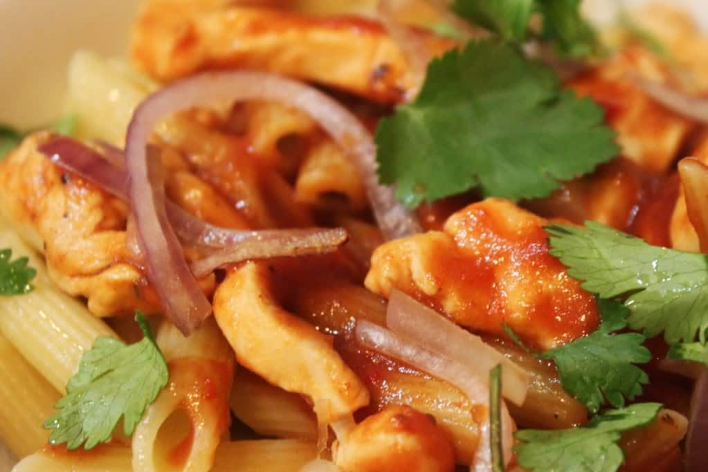 BBQ Chicken Pasta