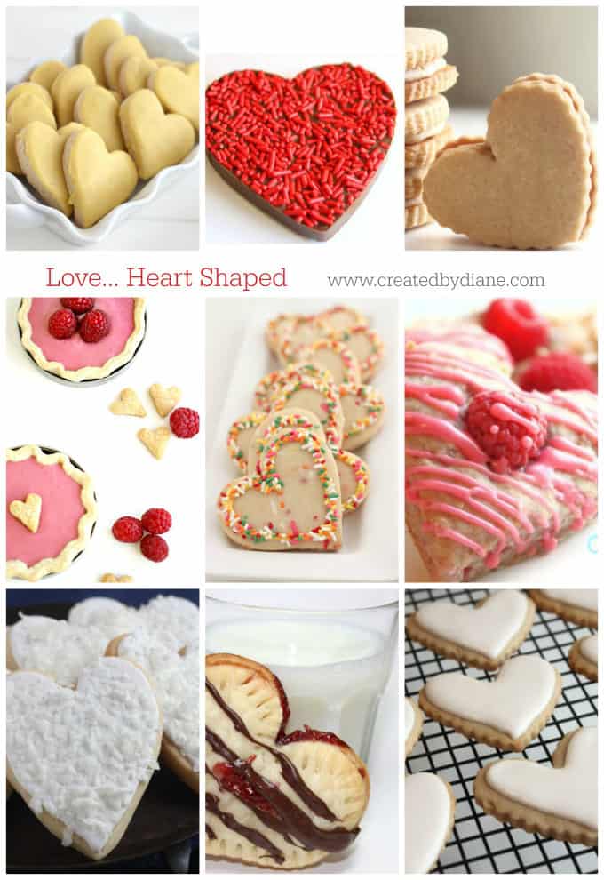 love... heart shaped recipes www.creatdbydiane.com