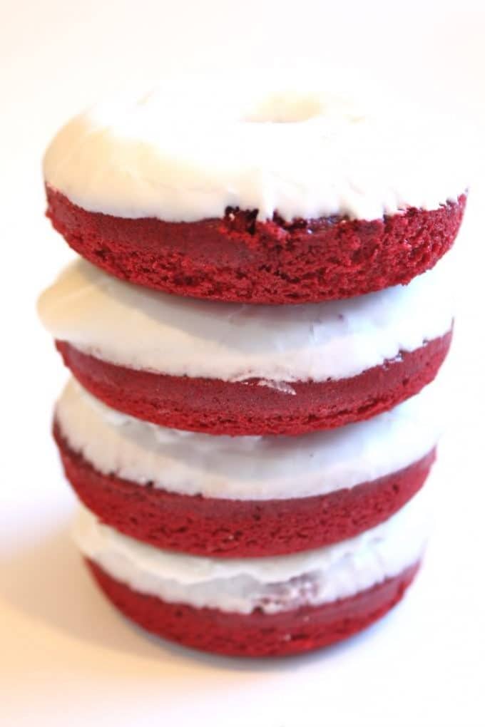 red velvet donuts