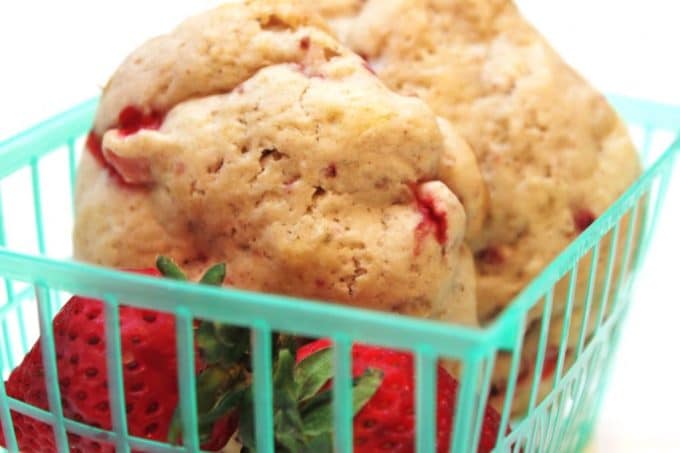 strawberry scones