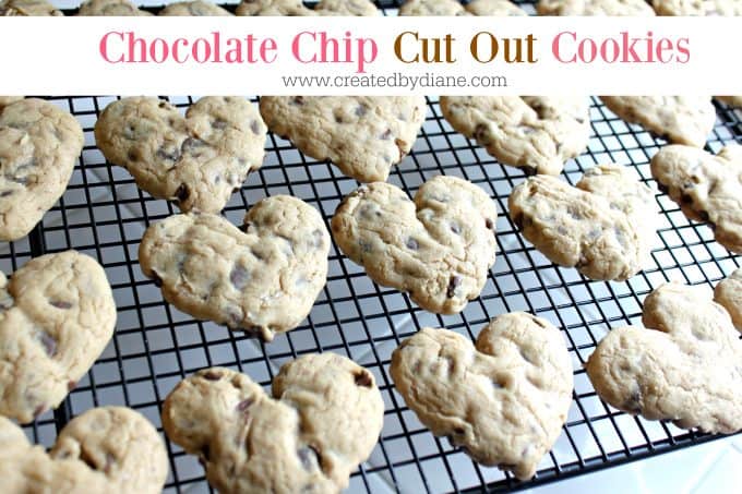 chocolate chip cut out cookies www.cre