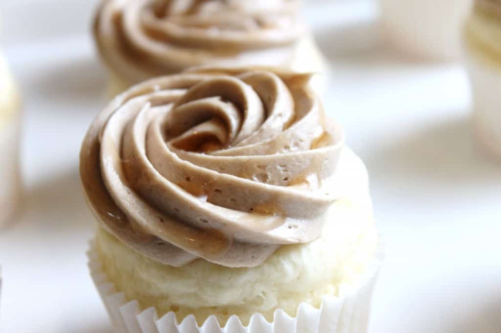 Buttermilk Pancake Cupcakes with Maple Frosting www.createdby-diane.com