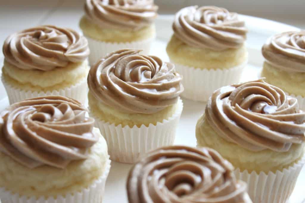 Buttermilk Pancake Cupcakes with Maple Frosting www.createdby-diane.com