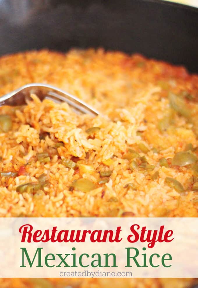 restaurant style mexican rice