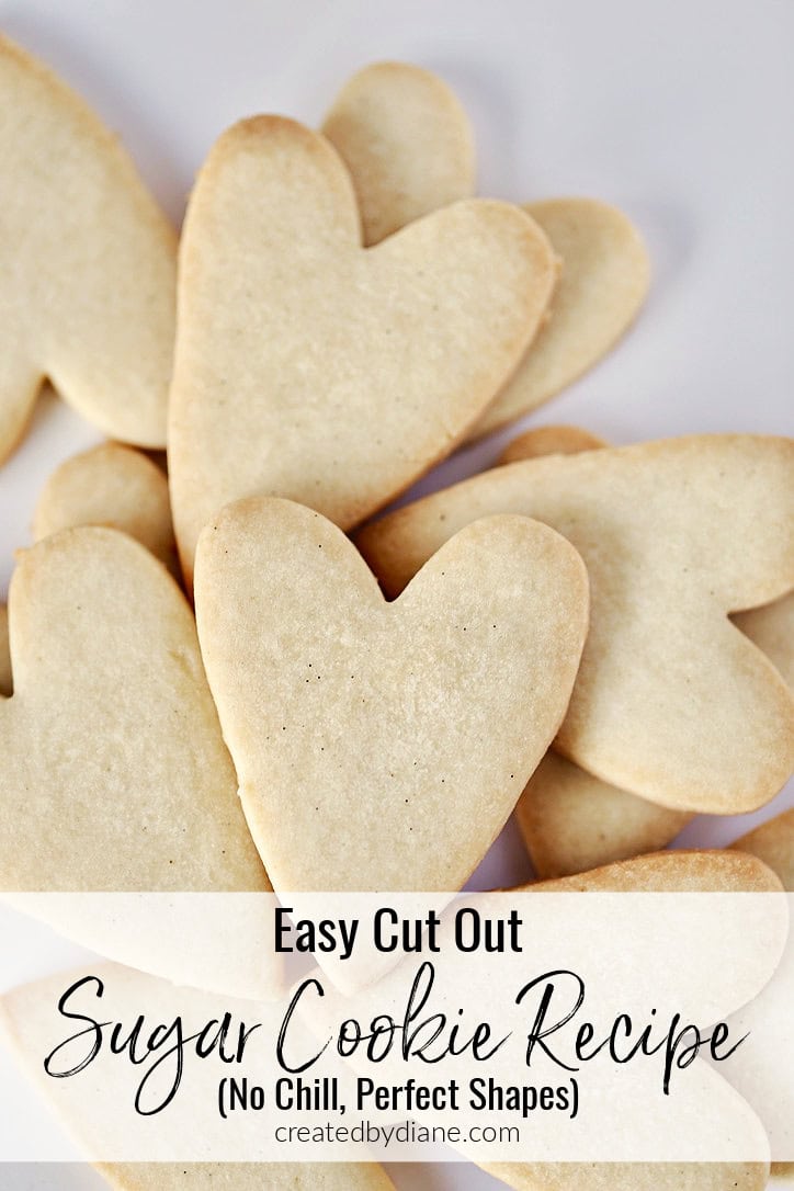 Easy Cut Out Sugar Cookie Recipe (No Chill, Perfect Shapes)
