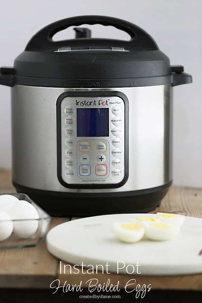 instant pot hard boiled eggs createdbydiane