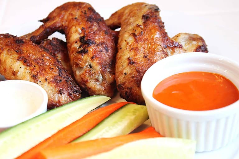 Grilled Hot Wings