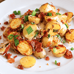 Loaded Bacon-Cheese Baby Potatoes createdbydiane