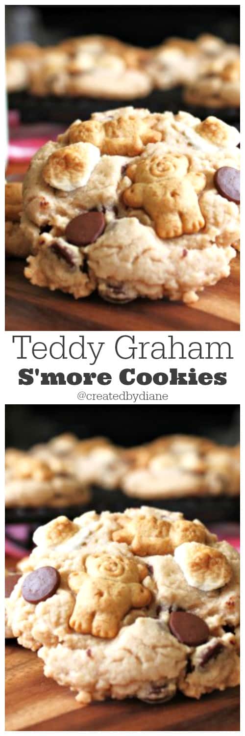 Teddy Graham S'more cookies from @createdbydiane