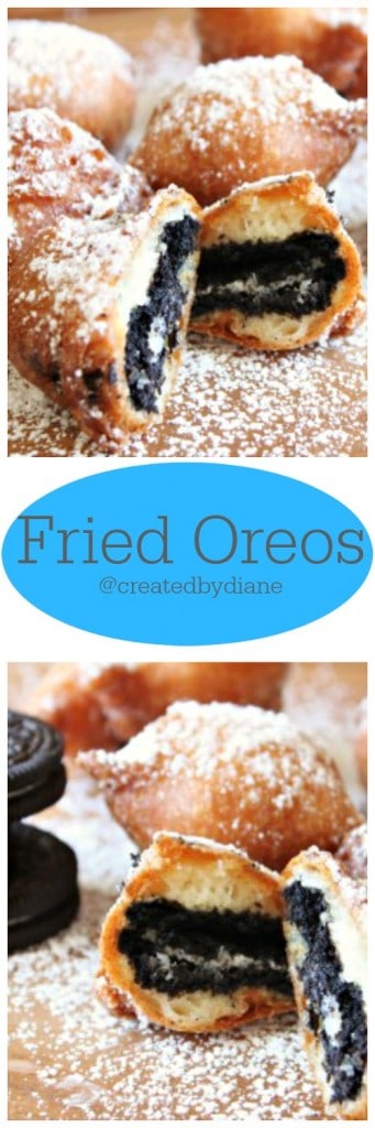 fried oreos @createdbydiane