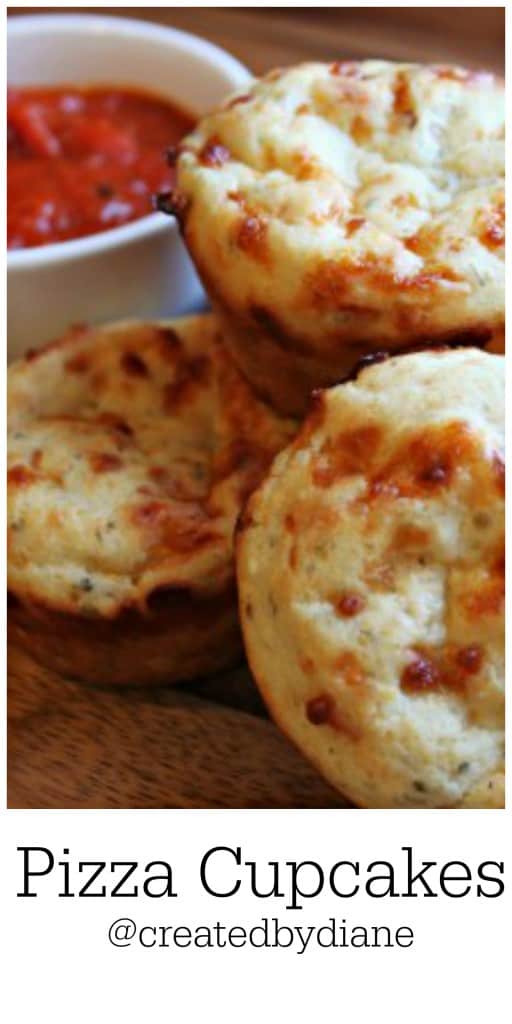 pizza cupcakes @createdbydiane