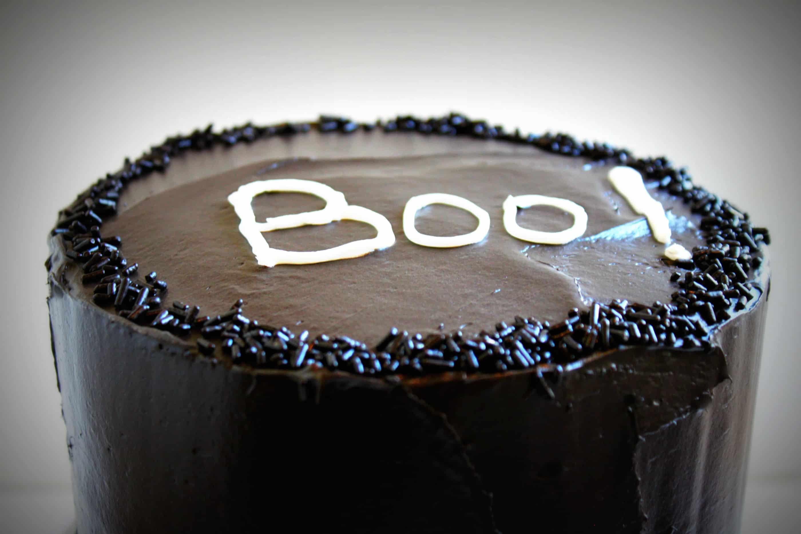 Halloween Boo! Cake