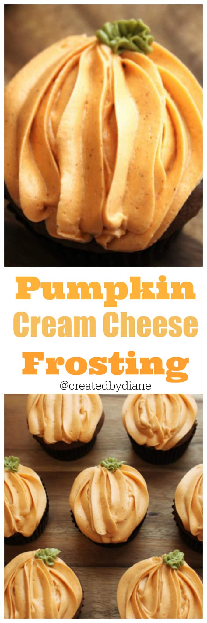 Pumpkin Cream Cheese Frosting @createdbydiane