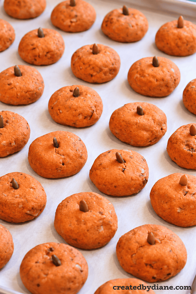 pumpkin spice wedding cookies