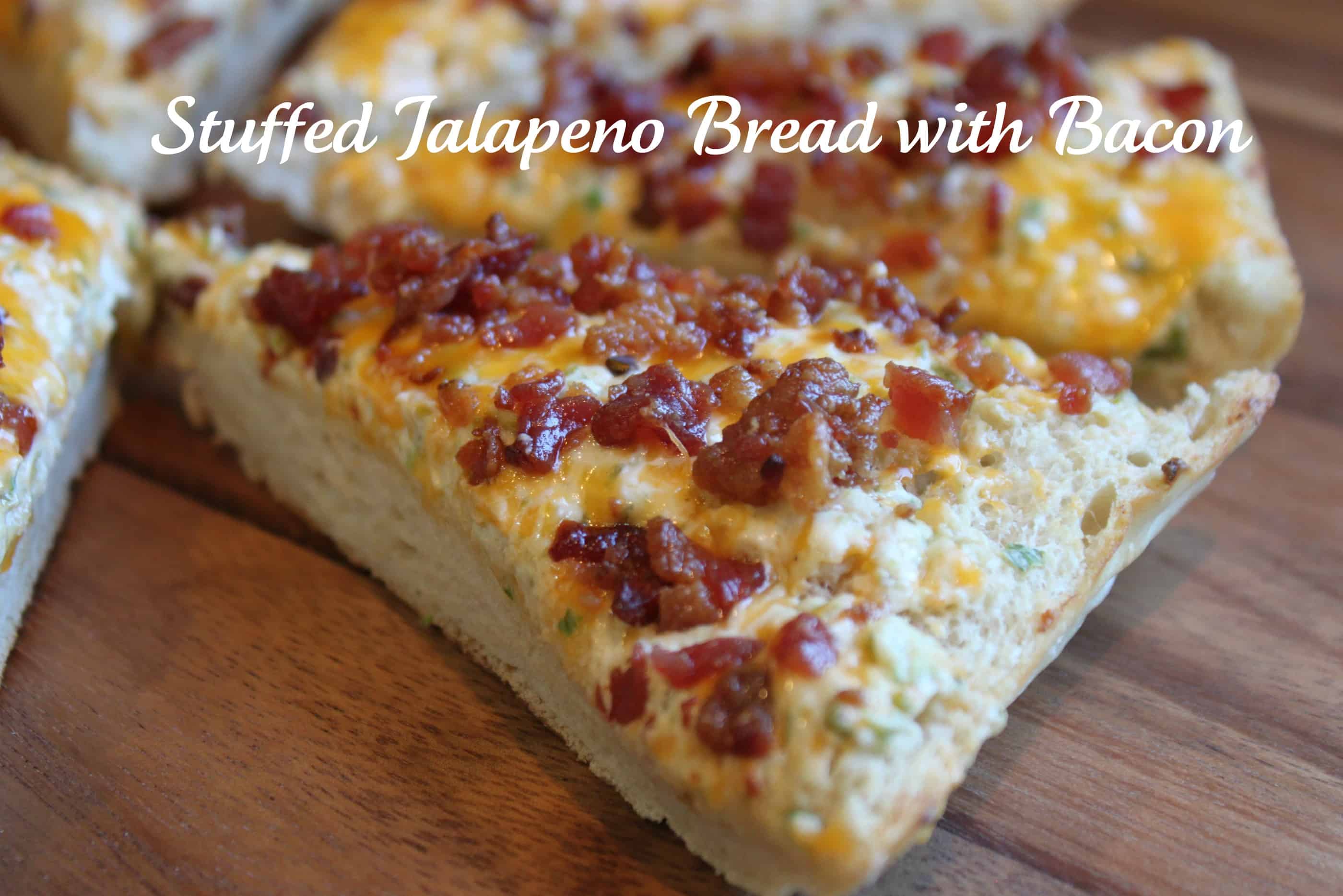 Stuffed Jalapeno Bread with Bacon