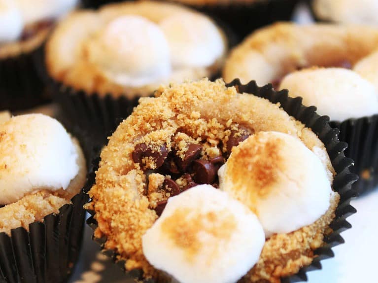 I’ll take S’more….Peanut Butter S’more Bites