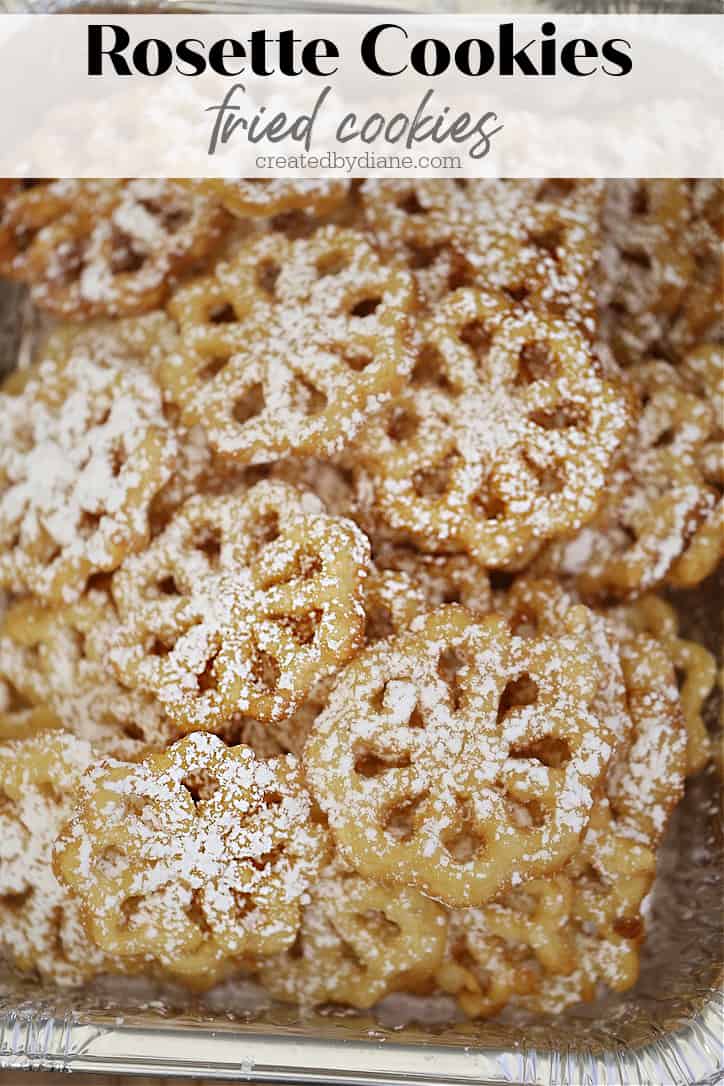 Rosette Cookies