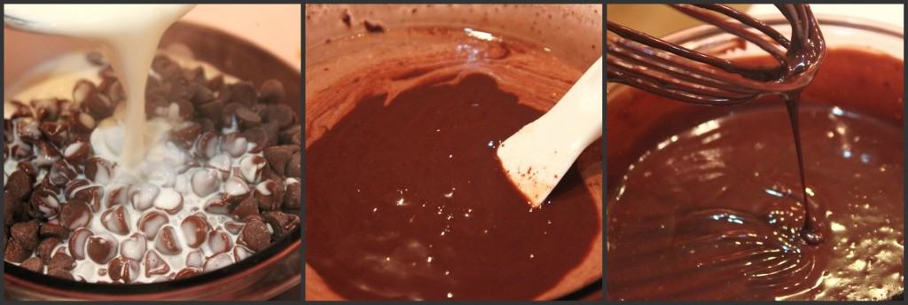 heavy cream and chocolate