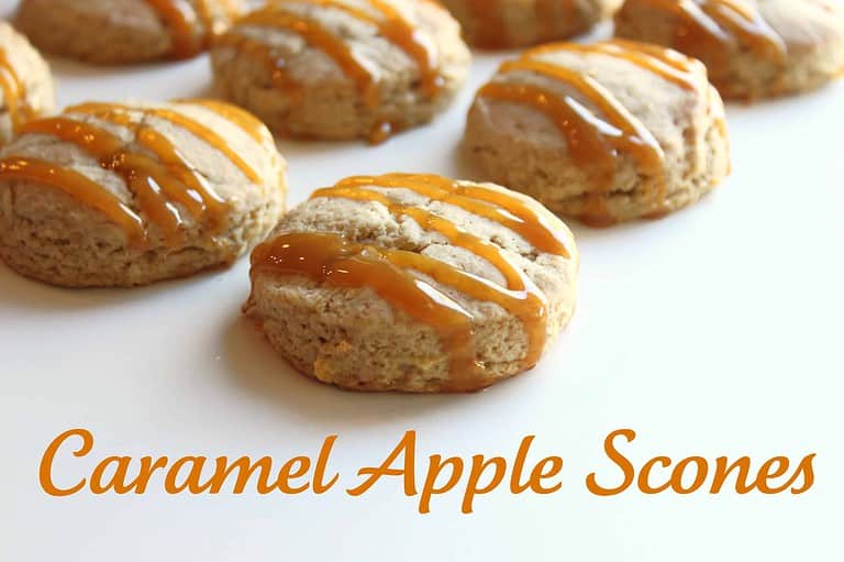 Caramel Apple Scones