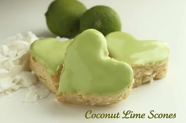 Coconut Lime Scones