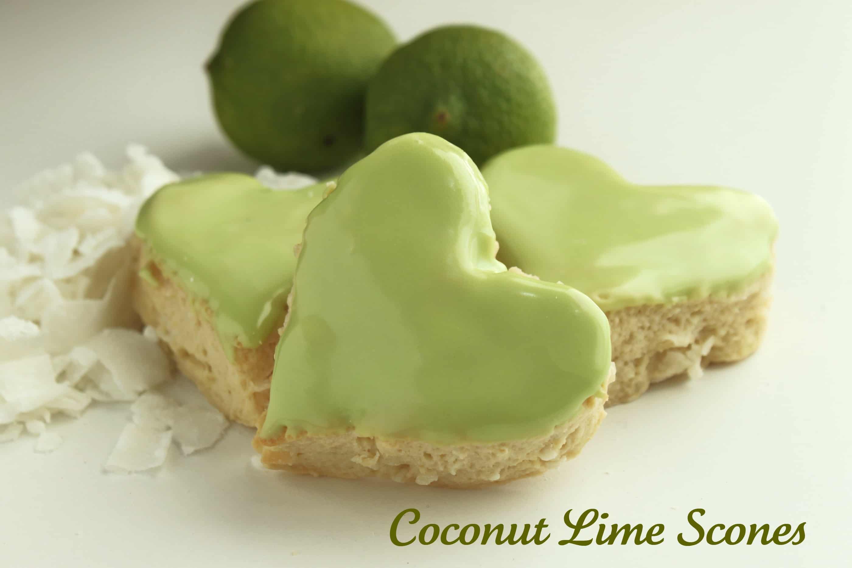 Coconut Lime Scones