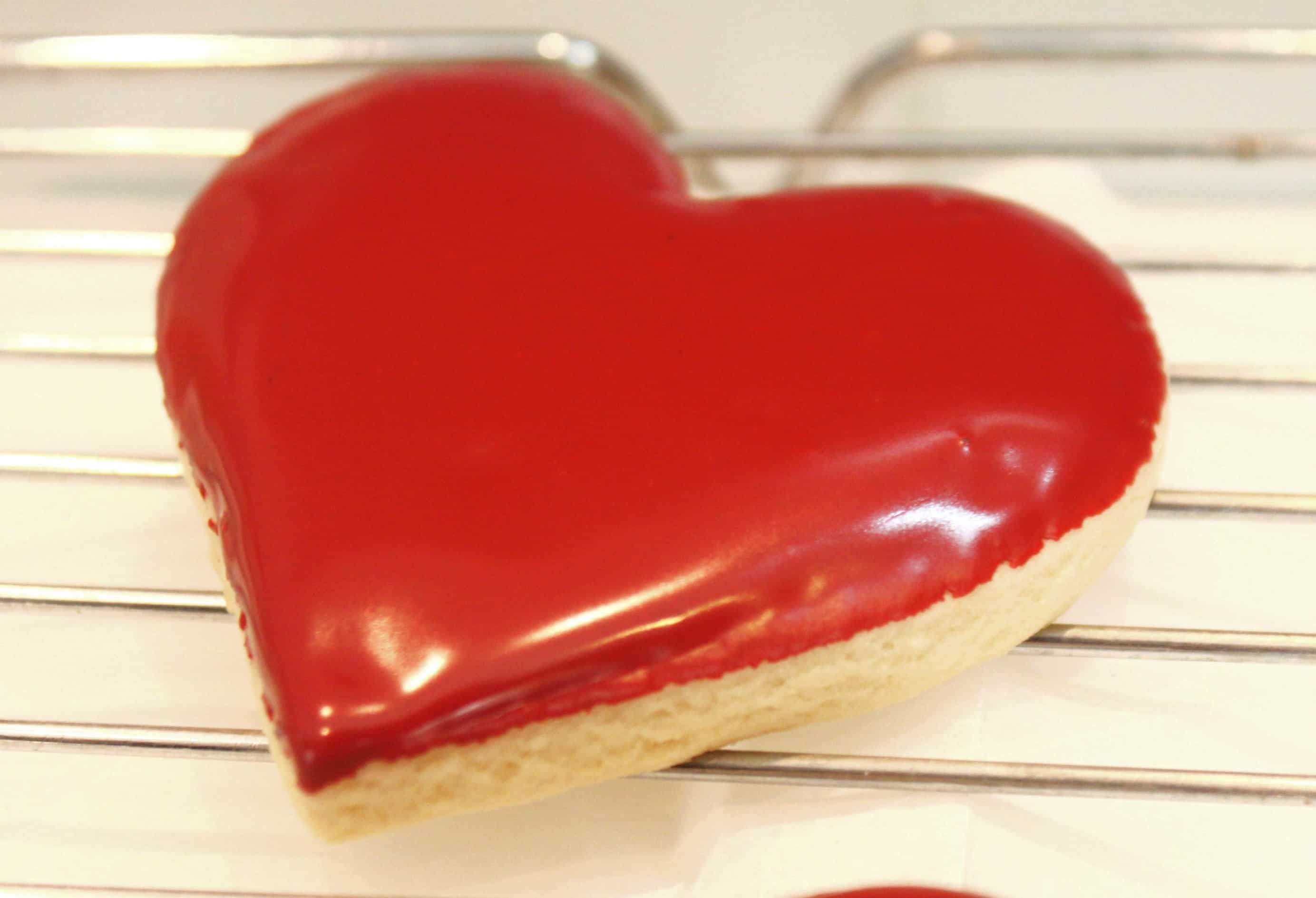 How to ice cookies no piping bag VIDEO Created by Diane