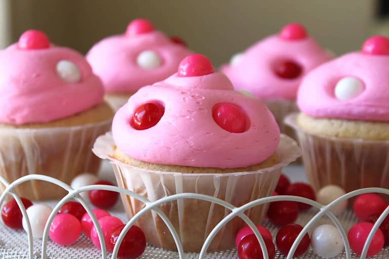 Bubble Gum Cupcakes