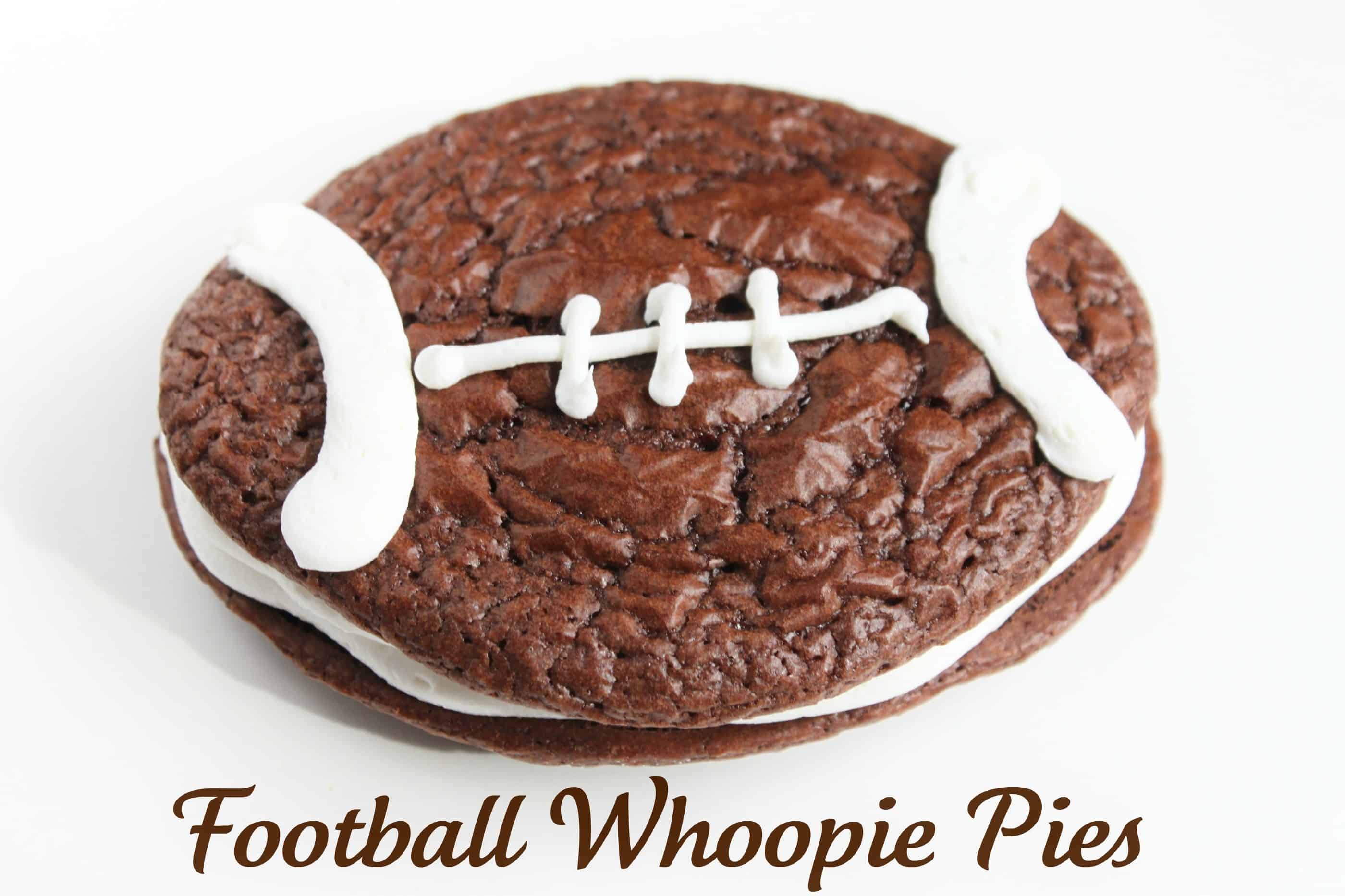 Football Whoopie Pies