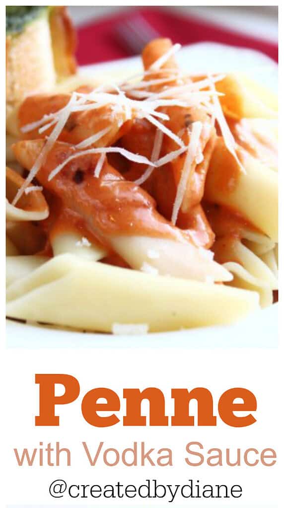  Penne and vodka Sauce @createdbydiane