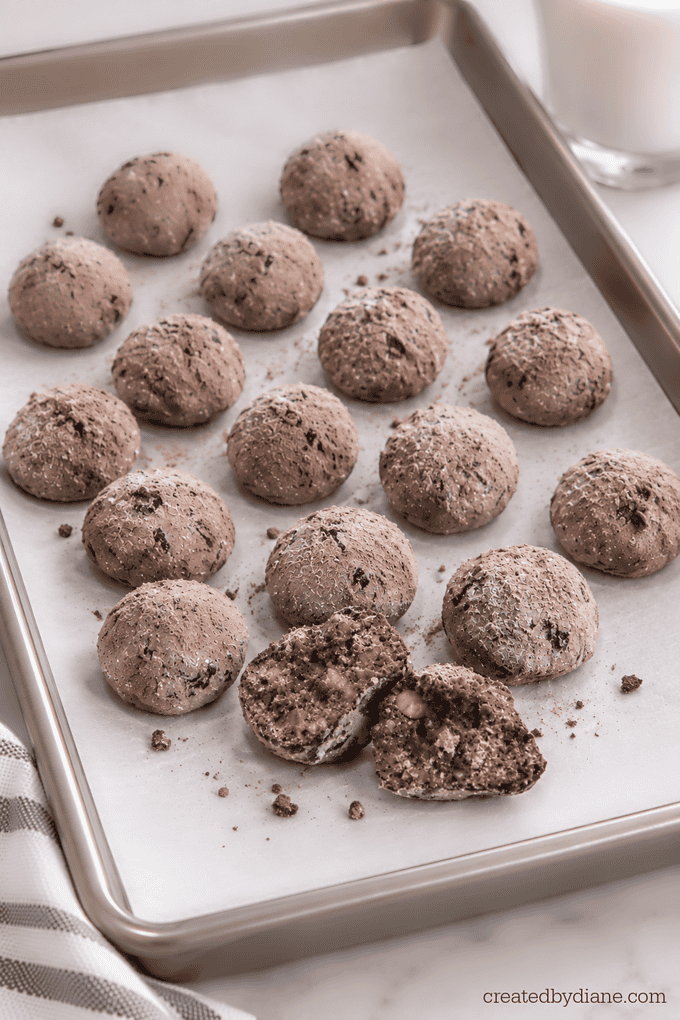 chocolate mexican wedding cookies