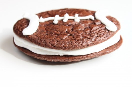 Football Whoopie Pies Recipe ~ Barley & Sage