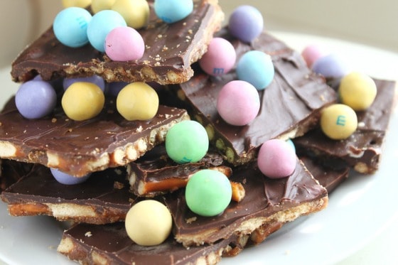 Easy Pretzel Toffee