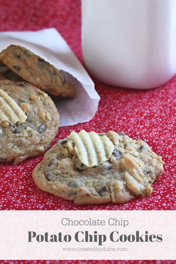 chocolate chip potato chip cookies