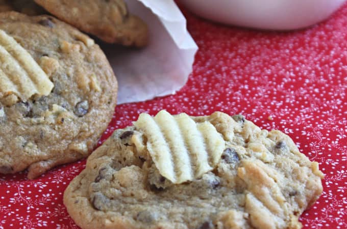 chocolate chip potato chip cookies