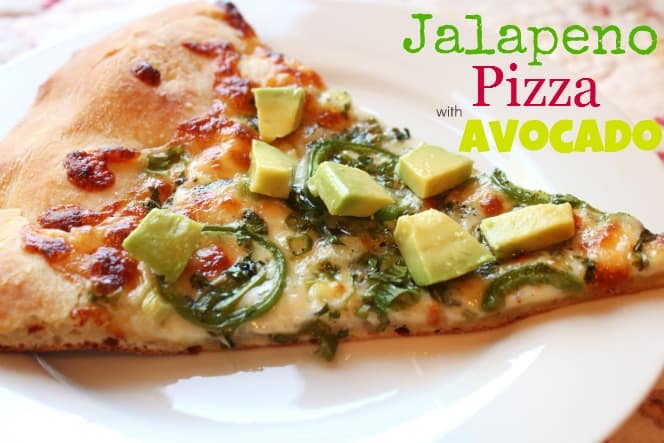 Jalapeno Pizza with Avocado