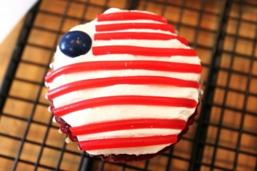 memorial day cupcake