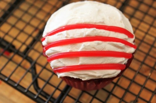  American Flag Cupcake