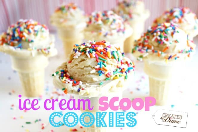 Ice Cream Scoop Cookies