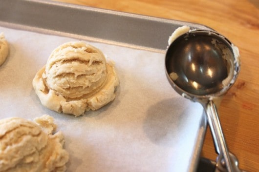 Ice Cream Scoop Cookies