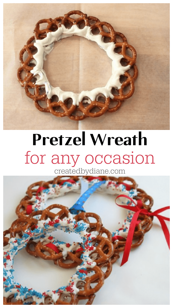 pretzel wreath for any occasion createdbydiane.com