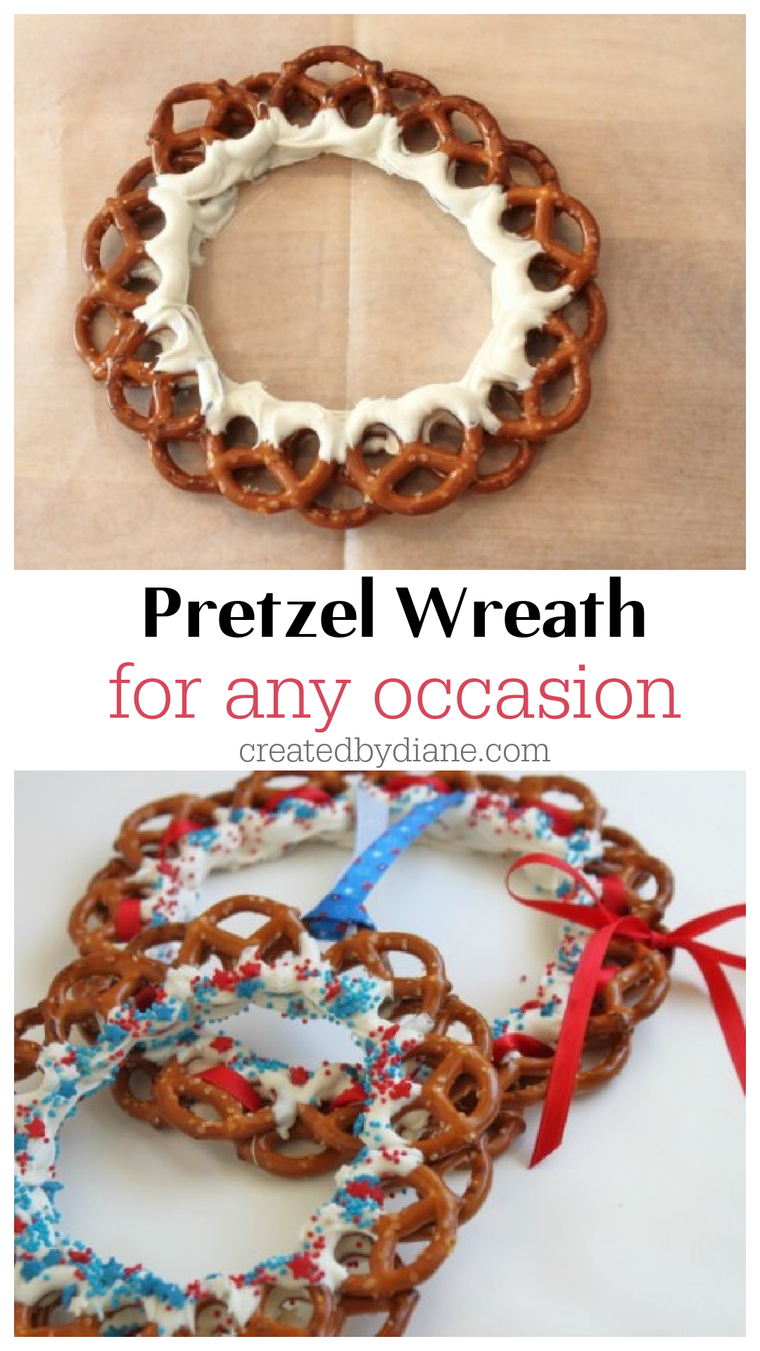 Pretzel Wreath