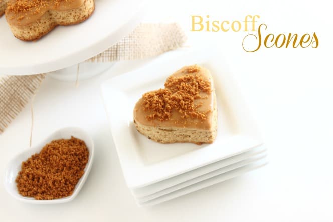 Biscoff Scones