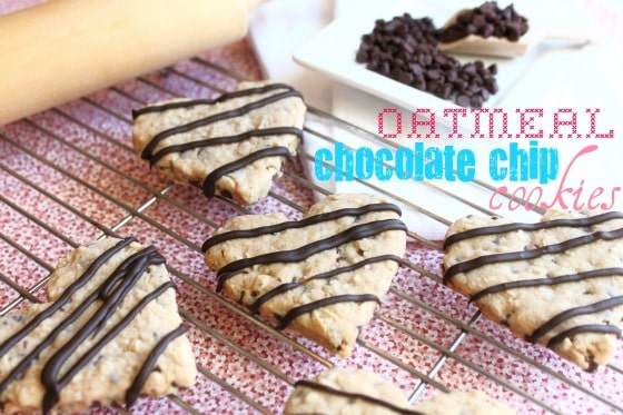 Oatmeal Chocolate Chip Cut Out Cookies