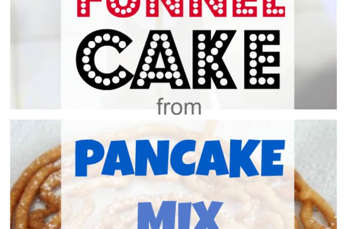 funnel cake with pancake mix createdbydiane.com