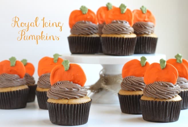 Royal Icing Pumpkins