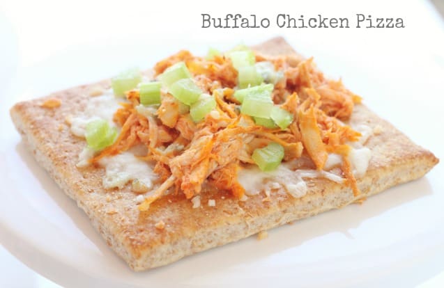 Buffalo Chicken Pizza @createdbydiane