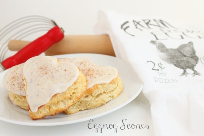 Eggnog Scones