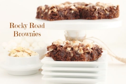 Rocky Road Brownies @createdbydiane